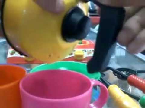 Mainan anak perempuan (masak masakan) - YouTube