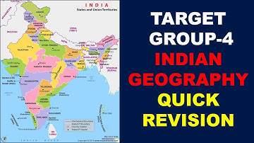 INDIAN GEOGRAPHY QUICK REVISION | IMPORTANT TOPICS #GROUP_4 #JOSHSTUDYCLUB #APPSC