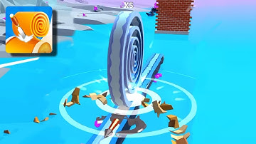 Spiral Roll Gameplay Level 79-80 |🤑😂| Spiral Roll All Levels Gameplay Android iOS New Update