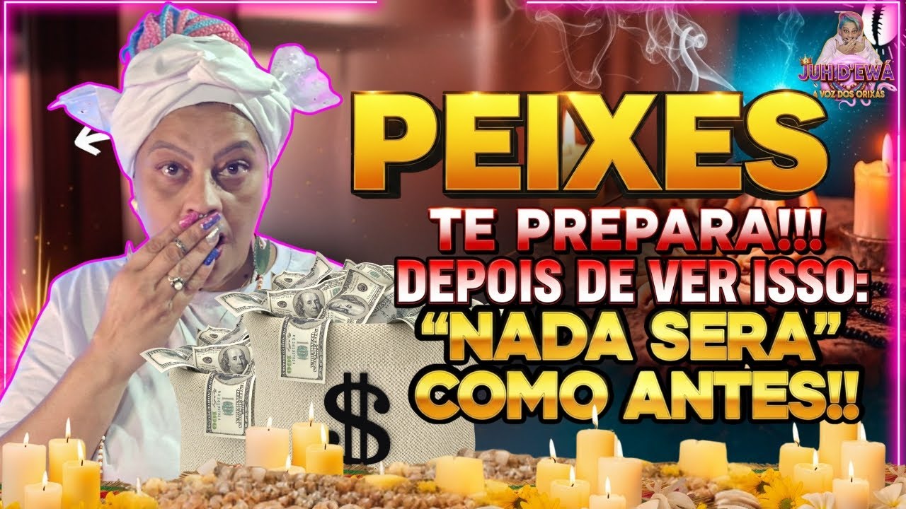 PEIXES, É DE ARREPIAR!! TUDO ISSO VAI ACONTECER EM 3 DIAS E OXUM TE CONTA TUDO!!