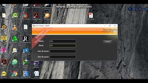 Application de gestion de cours RN windev