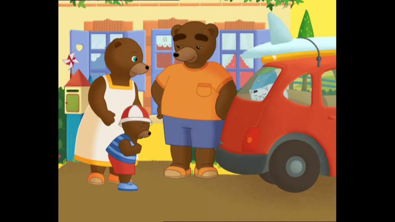 Petit Ours Brun - Petit Ours Brun part en vacances - YouTube