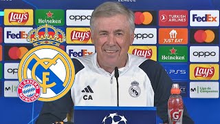 RUEDA DE PRENSA DE ANCELOTTI PREVIA AL PARTIDO DEL REAL MADRID ANTE BAYERN MUNICH EN CHAMPIONS