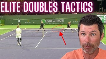 Pro Doubles Secrets from the BNP Paribas Open #tennis