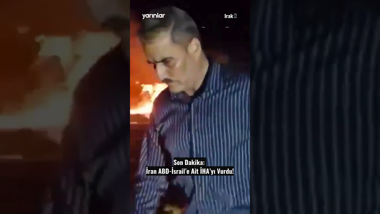 İran ABD-İsrail’e Ait İHA’yı Vurdu!