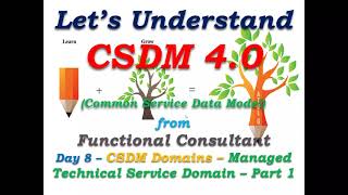 CSDM 4.0 - Day 8 - Managed Technical Services Domain - Learn From Functional Consultant