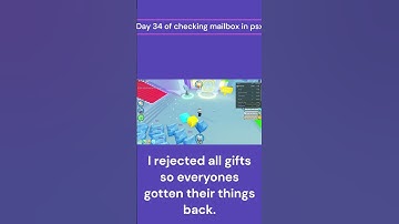 Day 34 of checking mailbox in roblox pet simulator x. user: 95anton95