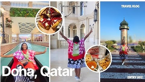 Qatar Travel Vlog #002 - Gondola Ride @  Villagio Mall, Vendome Mall, Souq Waqif, Indian Food