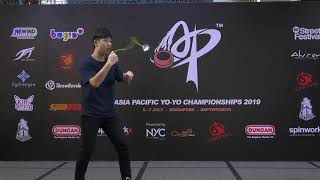 Xavier Ng (SG) : 1A Division Finals - Asia Pacific Yo-Yo Championships 2019