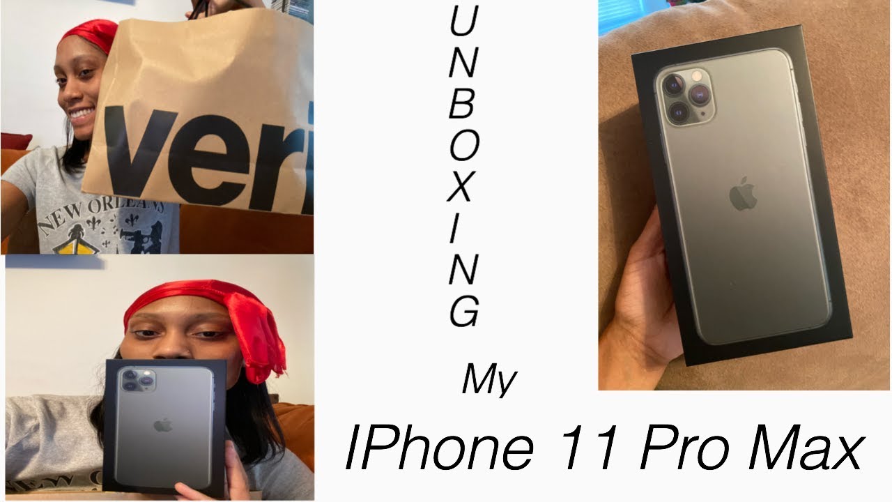 Unboxing the IPhone 11 Pro Max 🤠- YouTube
