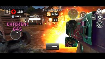 DEAD TRIGGER 2 CAN YOU END CHICKEN HUNT BEFORE TIME ENDS? PART 3 #dt2