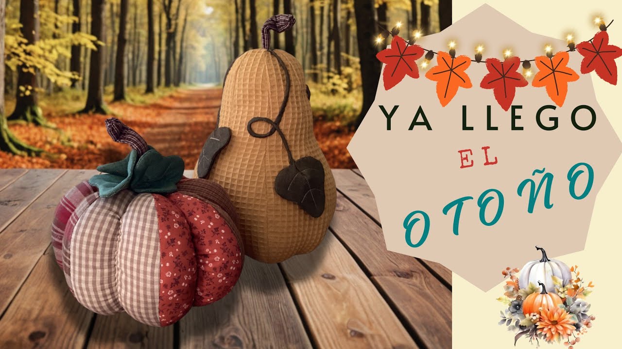 🥰🥰CALABAZAS DE OTOÑO🎃🎃