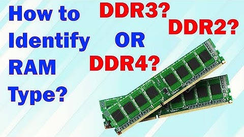How to check RAM on Windows Type DDR3 or DDR4 #Tech9