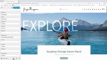 Social Icons Not Working Laurel WP Theme