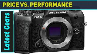 OM SYSTEM OM-5 Mark II Body Black Best Lightweight Weather-Sealed Travel Camera