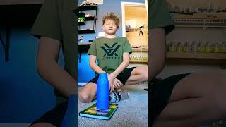 INSANE SYNCHRONIZED TRIPLE TOWER!! #shorts @bigbrantrickshots #viral #trickshots #trending