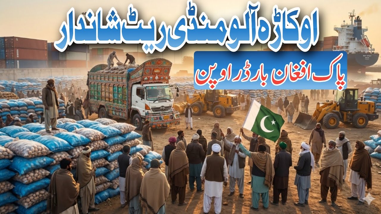 Border Open News! Potato Export Boost & Today’s Fresh Rates