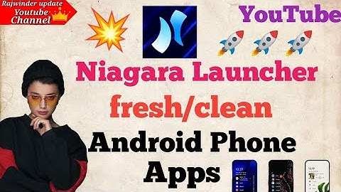 Niagara Launcher. fresh/clean | Best Launcher Apps Android phone 📱 | How To Use niagara Launcher App