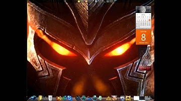 My customized computer [Windows 7, with Rocket Dock, Dream Scene, and more]