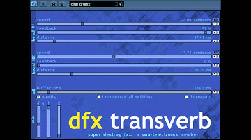 dfx transverb by dfx super destroy fx SMARTELECTRONIX VIDEO 2