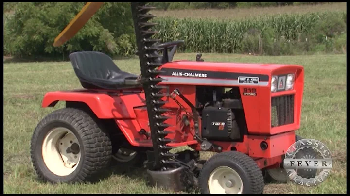 The LAST Allis-Chalmers Garden Tractor!  The Power...