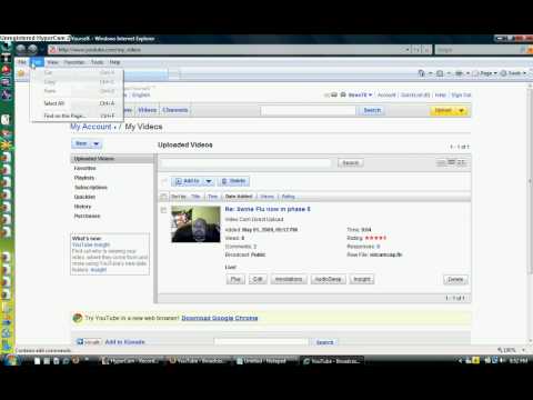 Cool Tip 1 - Vista - How to enable the Menu Bar in Internet Explorer.