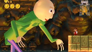 Baldi in New Super Mario Bros. Wii