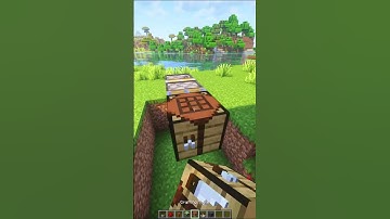 Minecraft: Pop-up Crafting Table 🤫