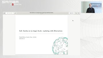 sambaXP 2023: SoS –  Samba on (a large) Scale. Exploring ctdb Alternatives.