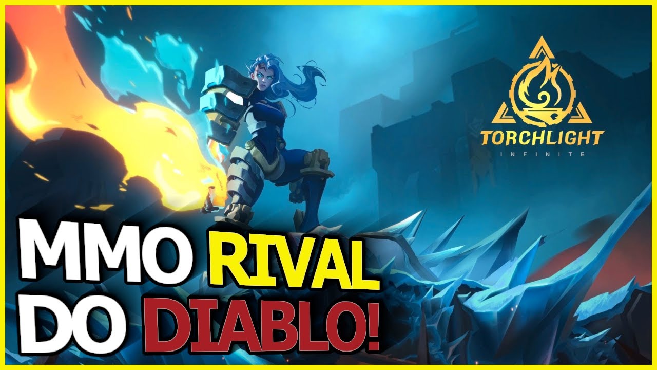 RIVAL DO DIABLO? MMO ACTION MOBILE TORCHLIGHT INFINITY - Classes, Skills e Gameplay