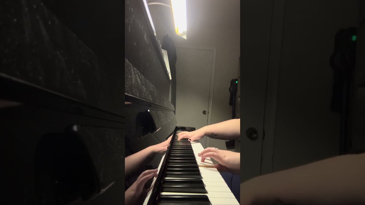 Wednesday Plays the Cello x Paint It Black (Katherine Cordova piano cover)