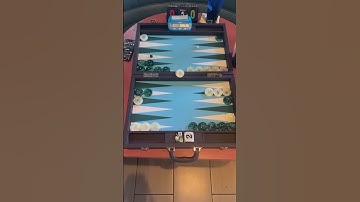 Onnig vs Jacques - EPIC #Backgammon CLASH [Wycliffe Brothers board]! 🎲🎲