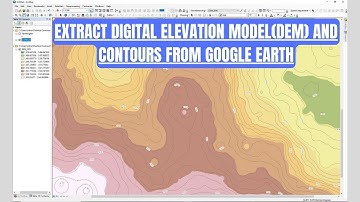 How to Generate Digital Elevation Model (DEM) and Contour from Google Earth Pro