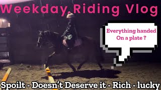 Weekday riding routine!