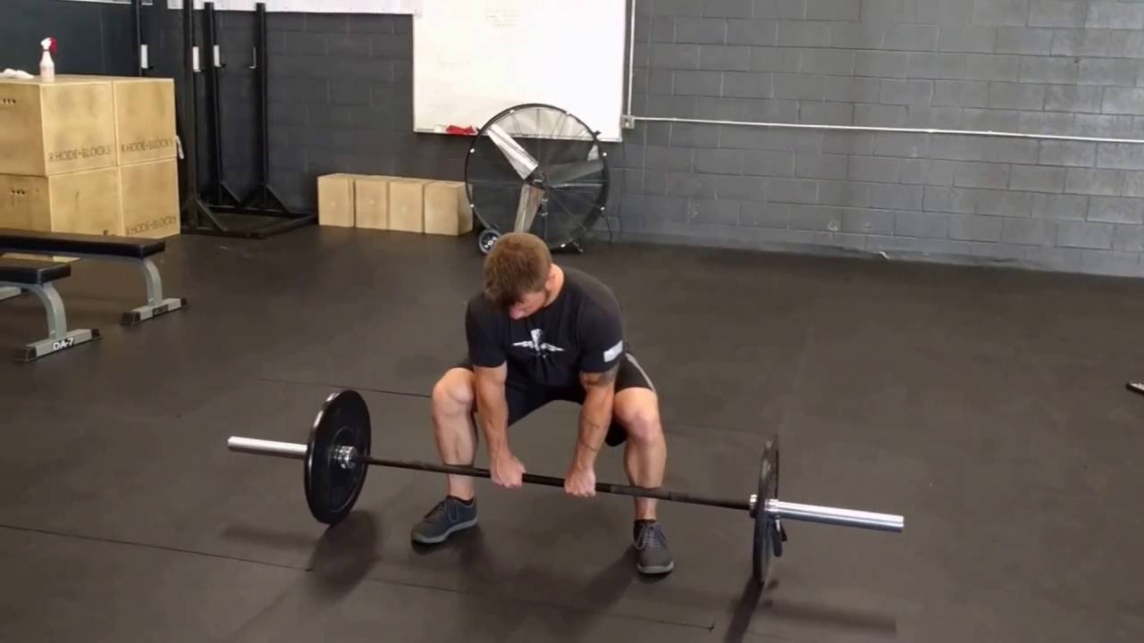 Sumo Deadlift High Pull RFT Coaching YouTube