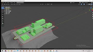 Terrain / Roads / City Streamer - "Omega"  - Blender Geometry Nodes