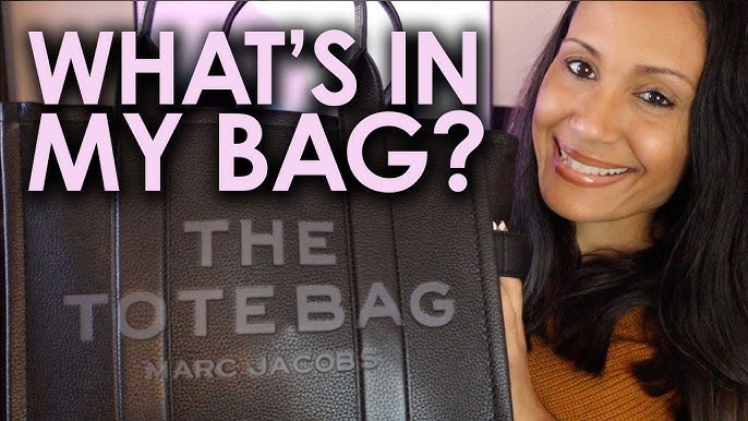 Marc Jacobs The Leather Mini Tote Bag Review + What's In My Bag 2022 