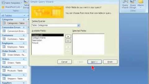 Access 2007 Tip: Creating Queries