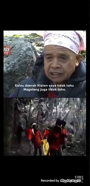 pesan mbah marijan erupsi 2010