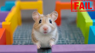 🐹Hamster escape from modern prison maze 🐹 Great Hamster