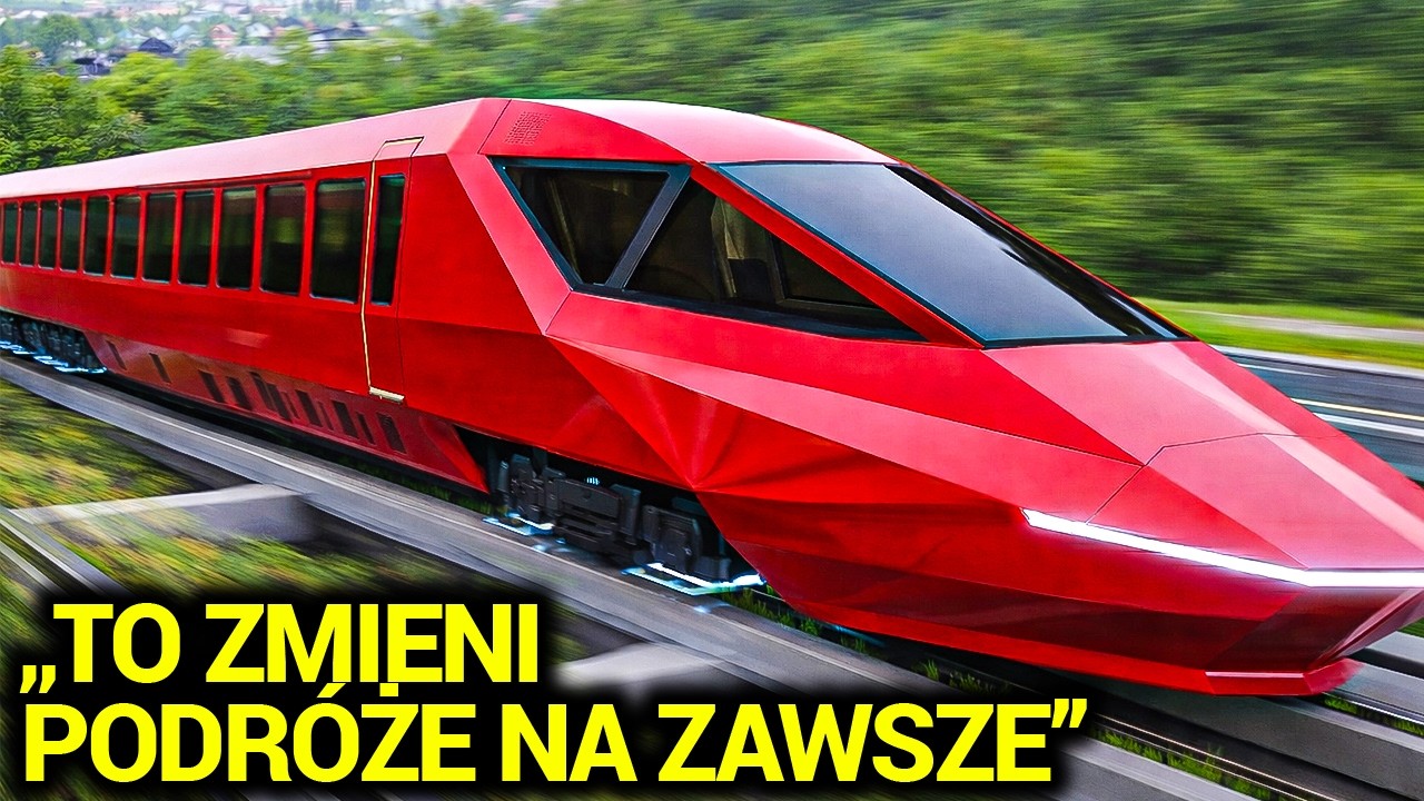 Chiny Ujawniły Nowy Pociąg, Który Jest Szybszy Niż Samolot!