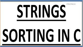 SORTING ARRAY OF STRING | SORTING LIST OF STRING (HINDI)