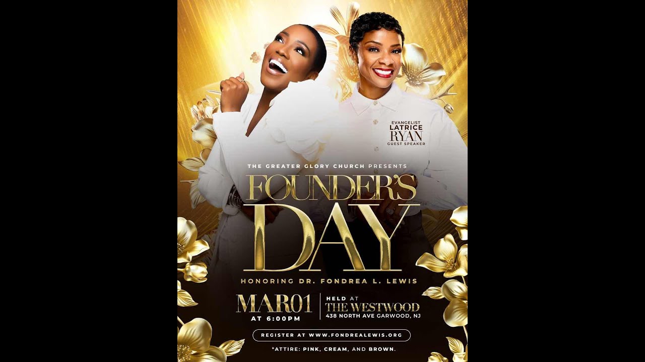 The Greater Glory Church - Founder’s Day 2026