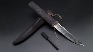 Якутский нож от БЫРДЫКА.  Yakut knife from byrdyk