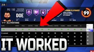 ... ! new 99 overall glitch in nba 2k20 exposed! instant after patch
ex...
