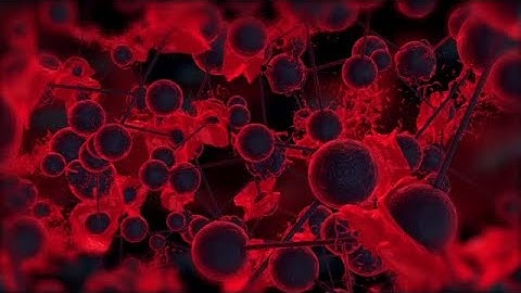 Mutated Molecules Background Stock Motion Graphics