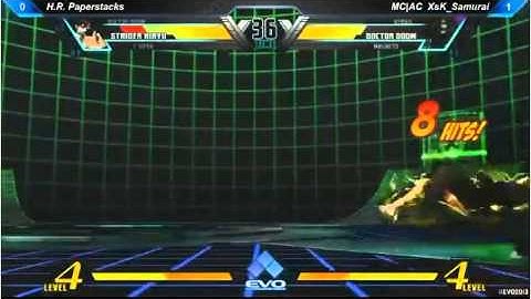 EVO2013 UMVC3 H.R. Paperstacks vs MC AC XsK_Samurai