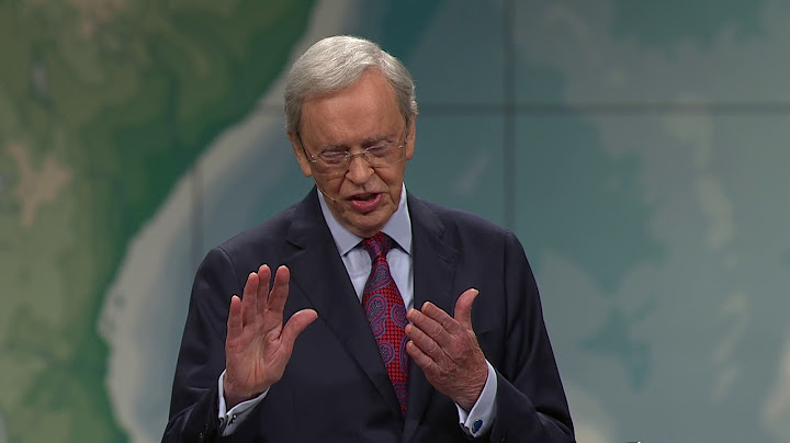 El andar de la fe – Dr. Charles Stanley