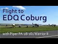 ✈ Flug nach Coburg mit einer Piper PA28-161 Warrior II