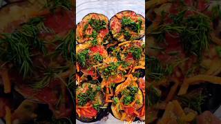 Запеченные баклажаны, они получаются невероятно вкусными! #простовкусно #баклажаны